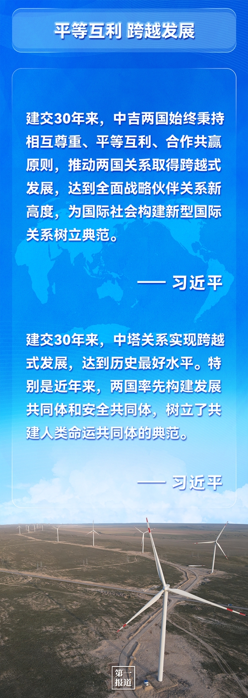 第一報道 | 建交三十年，習主席這樣評價與中亞五國關系