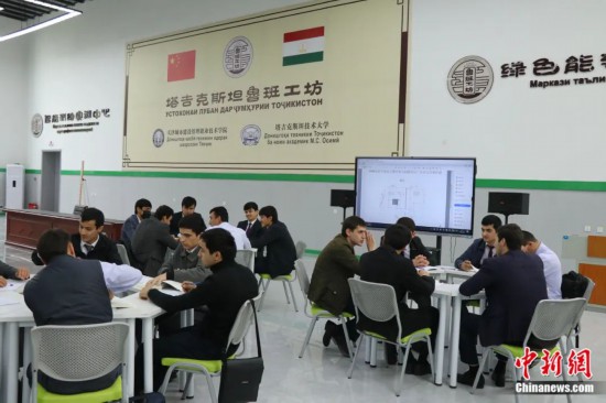 2023年4月,位于杜尚別的塔吉克斯坦魯班工坊課堂。張碩 攝