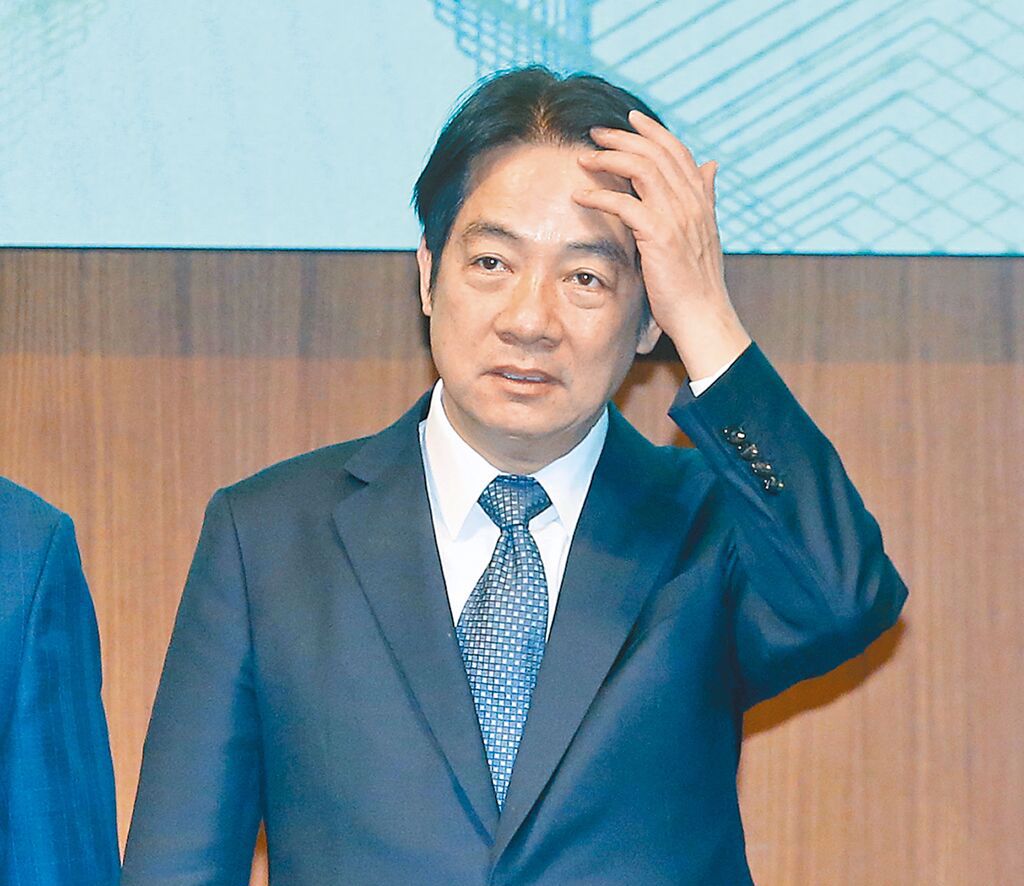 民進黨臺灣地區領導人選舉參選人賴清德。 臺灣“中時新聞網”資料圖