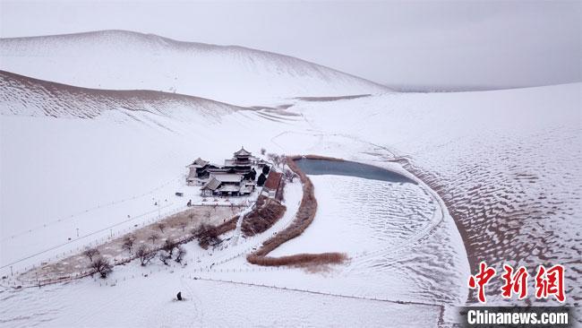 甘肅迎大范圍“春雪”:增濕祁連山莫高窟暫停開放