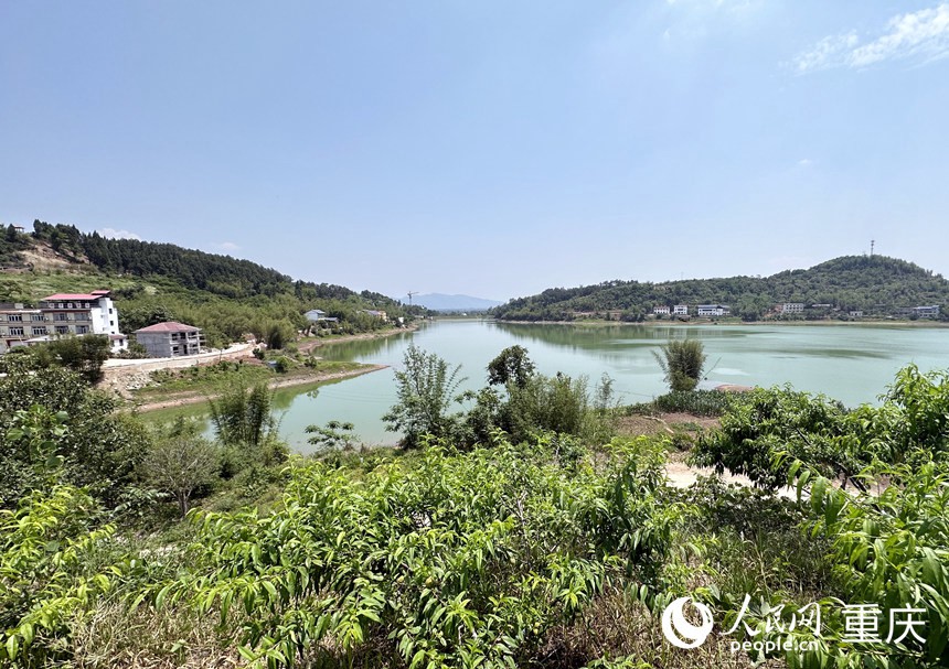 龍湖村以橋亭湖周邊為核心發展旅游產業。人民網記者 劉政寧攝